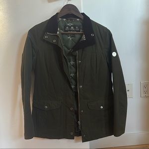Barbour Sandsend Waxed Cotton Utility Jacket
